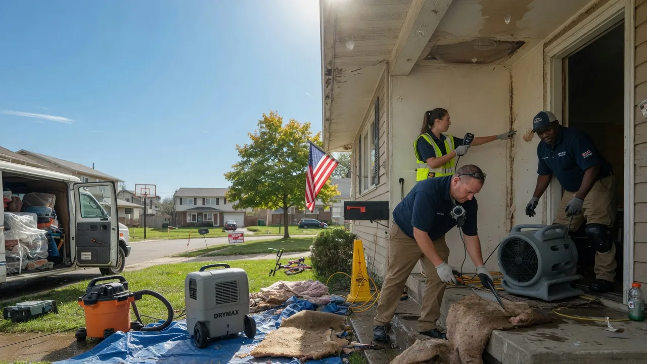 Water Damage Restoration in West Unity, OH near me